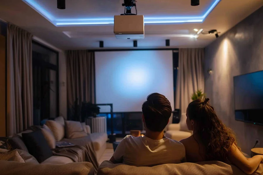 led projector home cinema